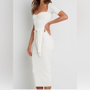 NWT Petal & Pup Teliyah Dress White Sz 4
